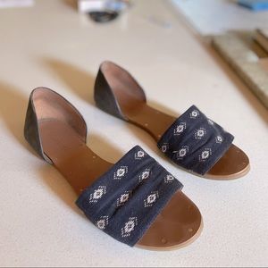 Madewell Thea Ikat Sandals